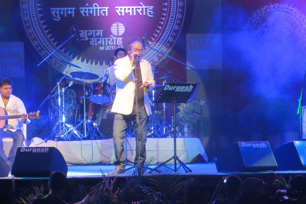 Hariharan Concert at Lata Alankarran event in Indore