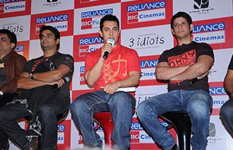 Amir Khan promotes 3 Idiots in Indore