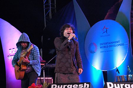 Kailash Kher live performance at Rashtriya Lata Alankaran